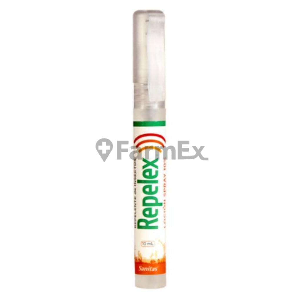 Repelex Spray 10% x 10 mL Farmex-Fonasa-Persistente